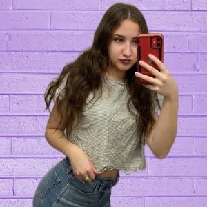 Stripped Zara Crop Top